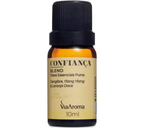 Blend de Óleos Essenciais (Confiança) - Via Aroma - Frasco com 10ml