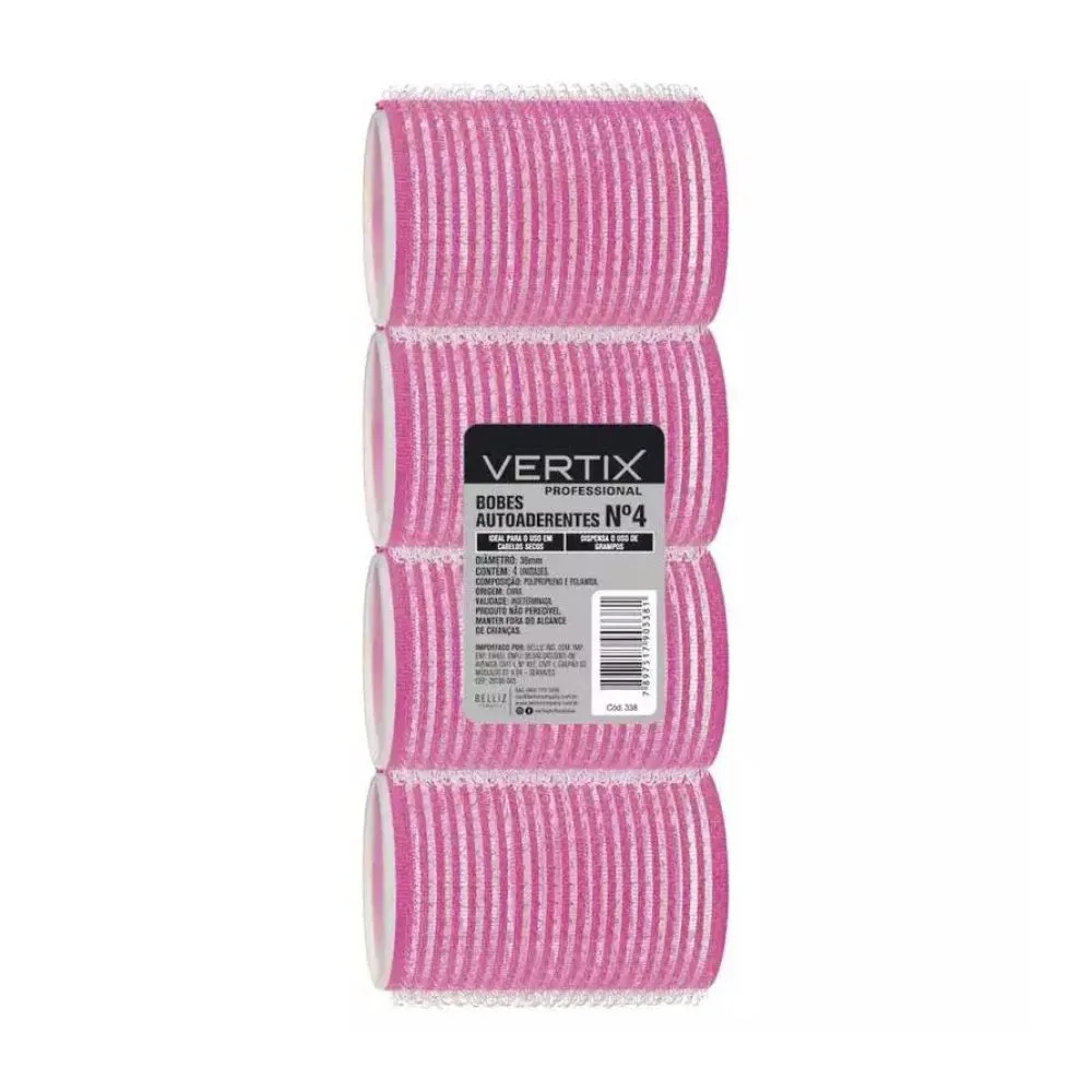 Bobes Autoaderentes Vertix N4 Cód 338