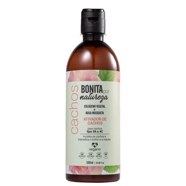 Yenzah Bonita Por Natureza Ativ de Cachos 3a 4c  | Só na Linda