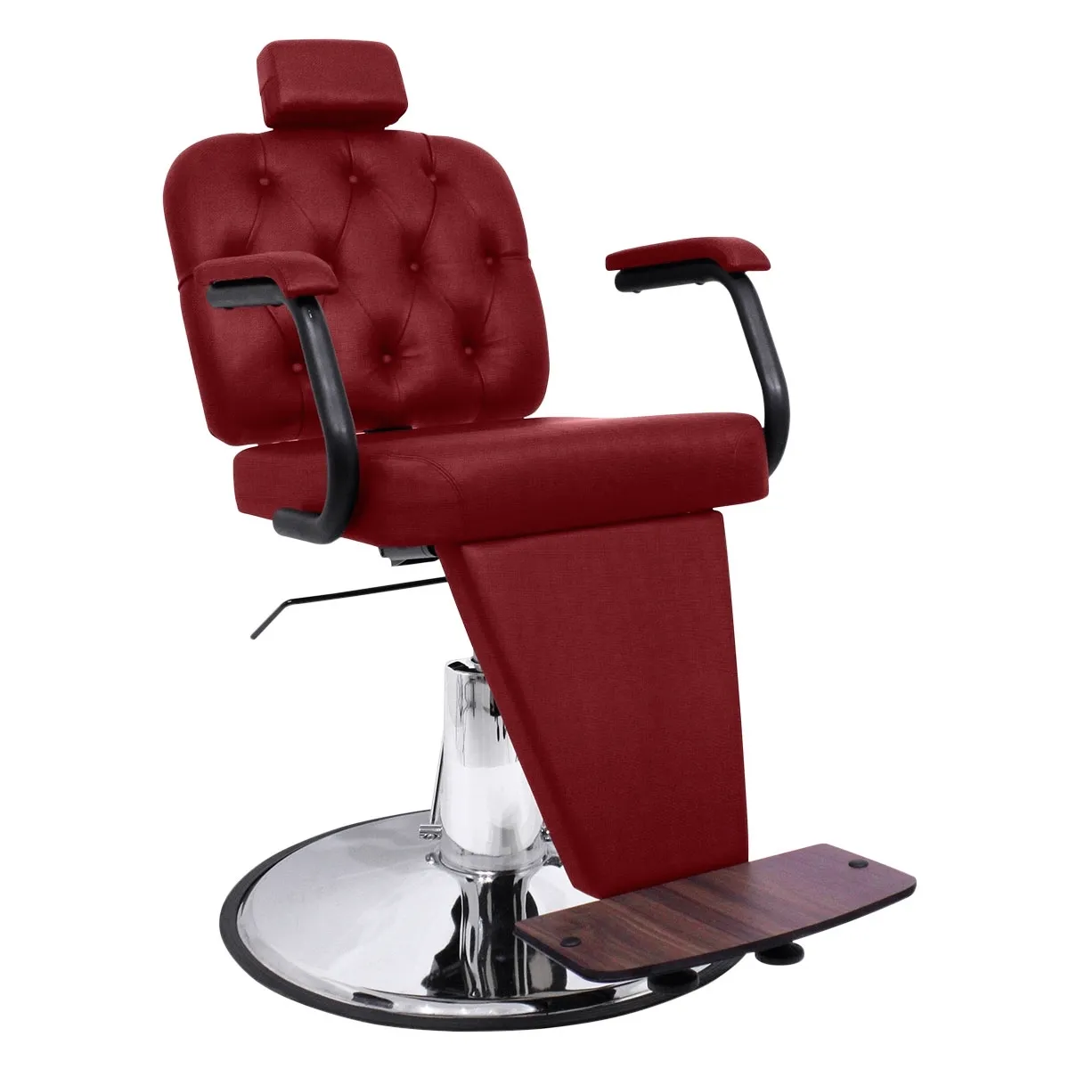 Cadeira de Barbeiro Barber Boss Kixiki Bordeaux Perol