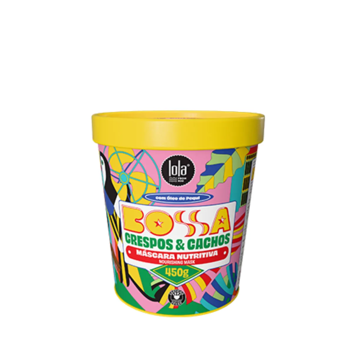 Lola Bossa Crespos & Cachos Máscara Nutritiva 450g | By Linda