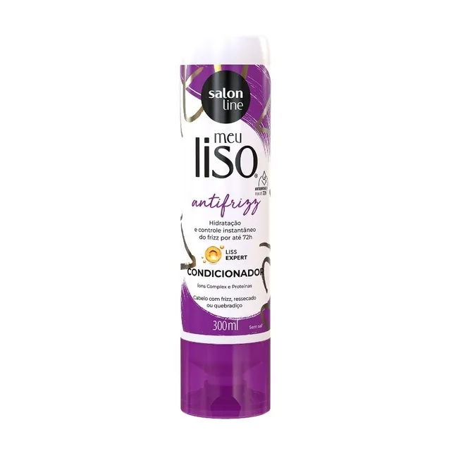 Condicionador Salon Line M Liso Antifrizz 300ml