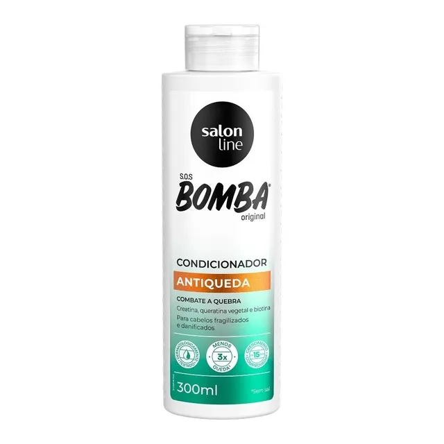 Condicionador SOS Bomba Antiqueda Salon Line 300ml