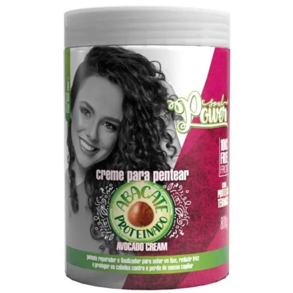 Creme de Pentear Soul Power Abacate Avocado 800g