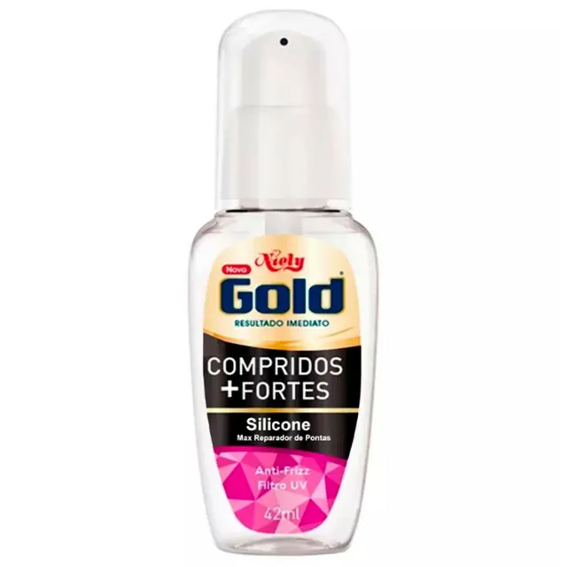 Reparador De Pontas Niely Gold Silicone Compridos + Fortes 42ml