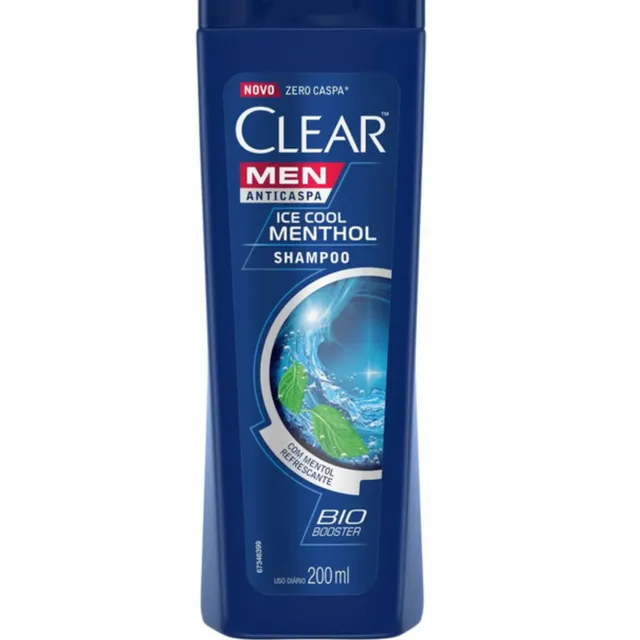 Shampoo Clear Men Anticaspa Ice Menthol 200ml