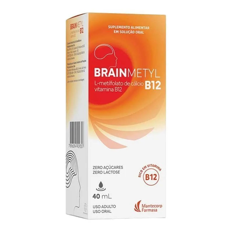 Brainmetyl Polivitamínico Complexo B Solução Oral 40ml