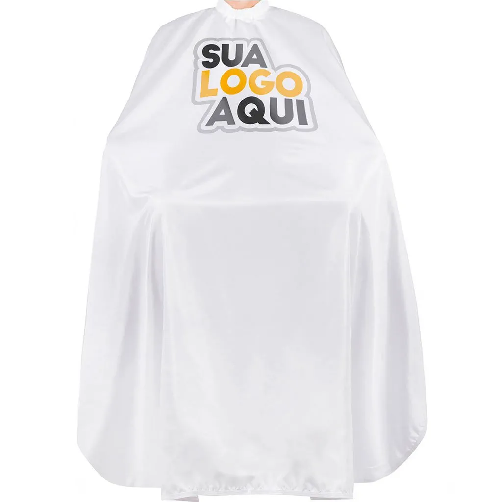 Capa de Corte Branca Premium Personalize Com Sua Logo 1,82mt