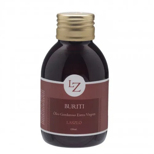 Óleo Vegetal de Buriti Extra Virgem - Laszlo - Frasco com 120ml