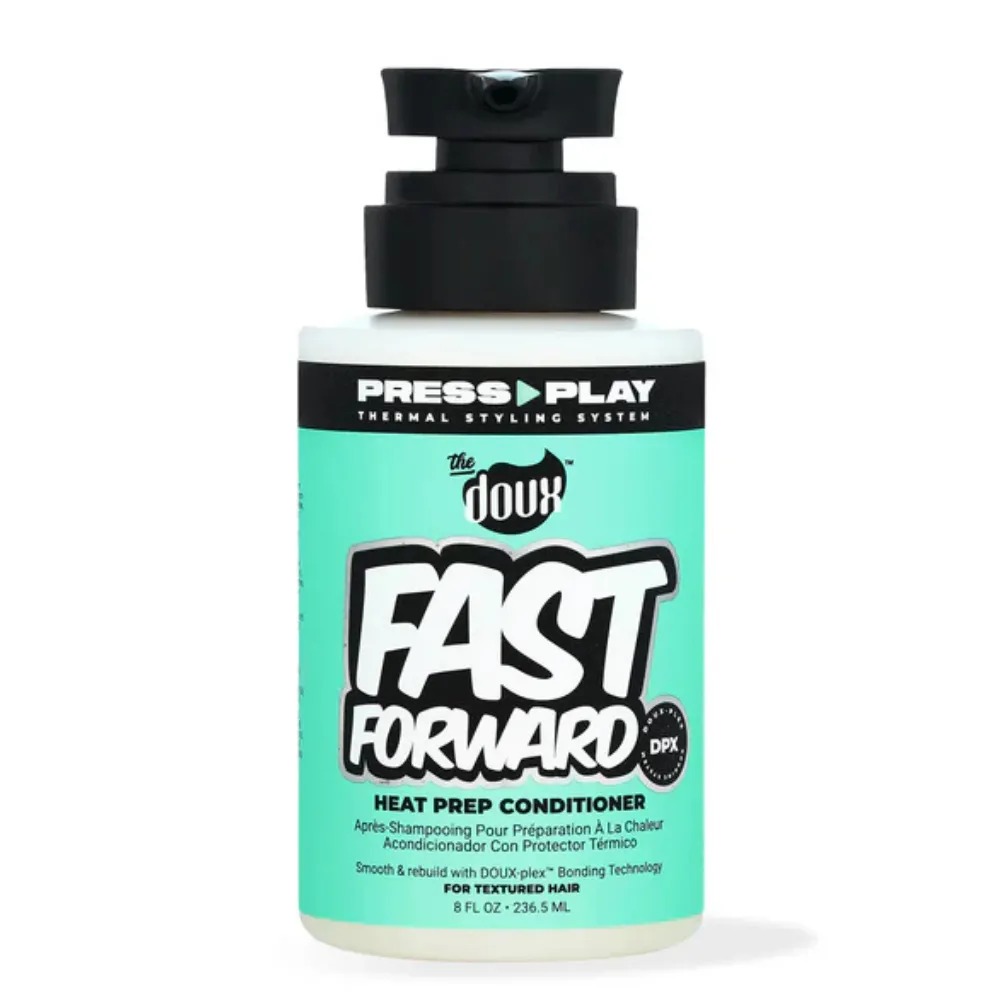 The Doux Press Play Fast Forward Heat Prep Conditioner 236ml