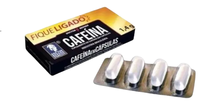 Cafeina com 4 Cápsulas