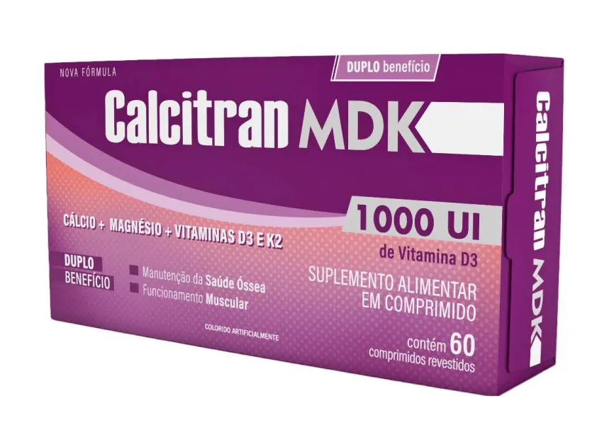 Calcitran MDK com 60 Comprimidos
