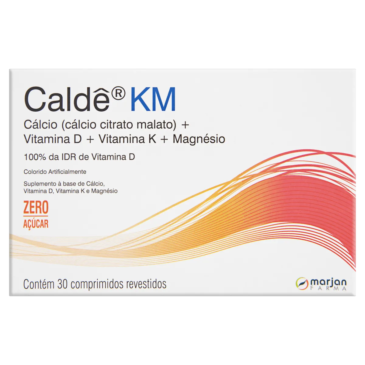 Caldê KM Cálcio MDK 30 comprimidos
