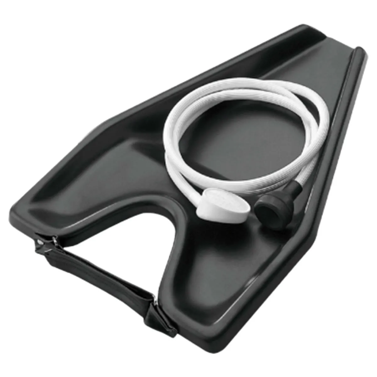 Calha Lava Fácil Lavatório + Mini Ducha Dompel Preta