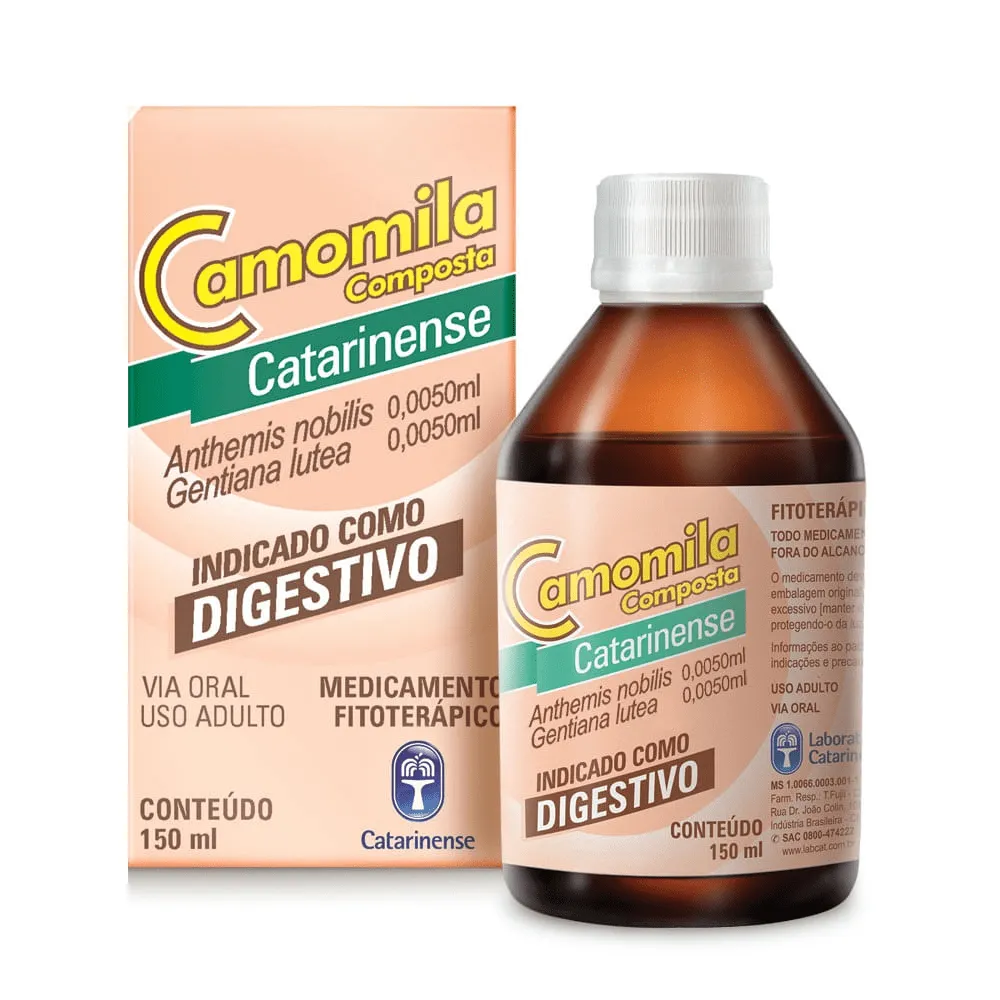 Camomila Composta Catarinense Solução 150ml