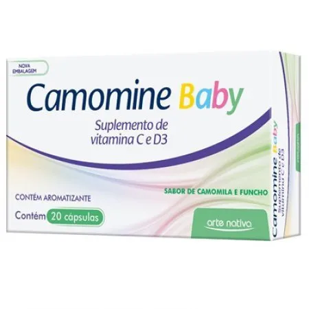 Camomine Baby com 20 Cápsulas