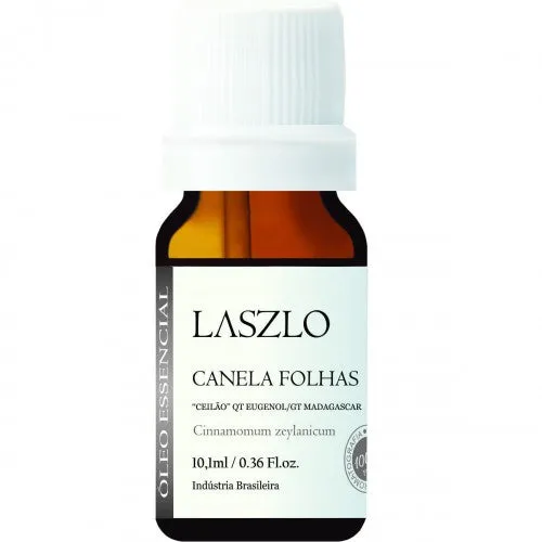 Óleo Essencial de Canela Folhas Ceilão (Qt Eugenol) - Laszlo - Frasco