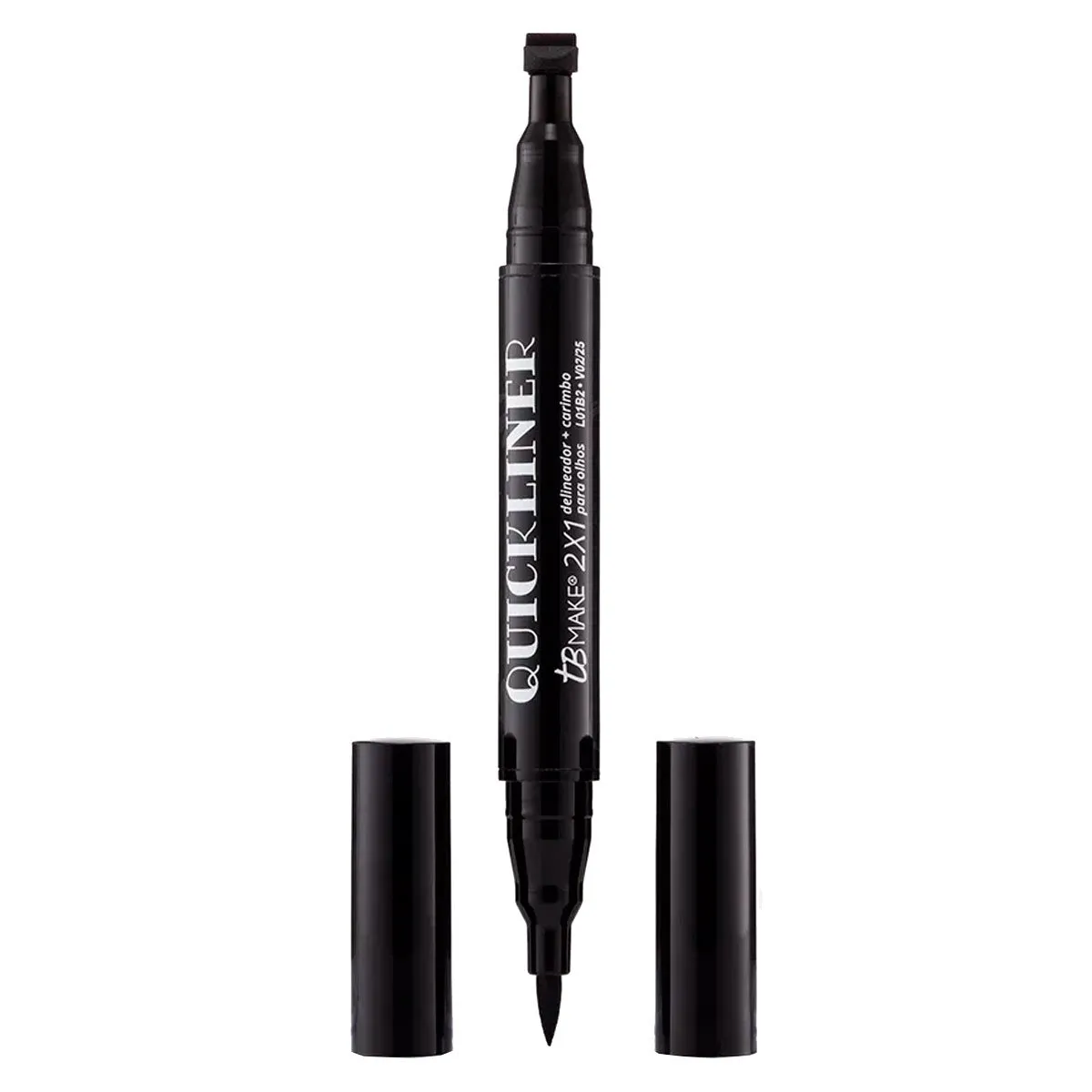 Caneta Carimbo Delineadora Quickliner TB Make Preta