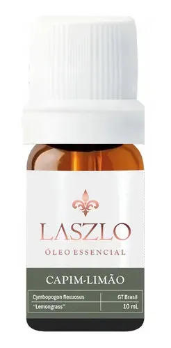 Óleo Essencial de Capim Limão (Gt Brasil) - Laszlo - Frasco com 10ml