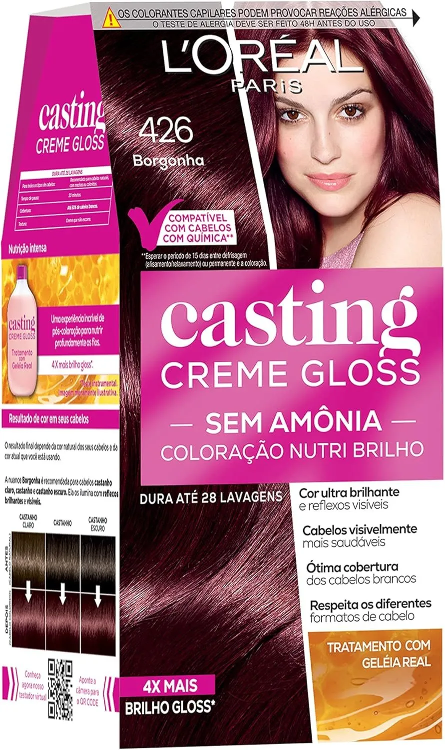 Casting Coloração Creme Gloss Borgonha 426