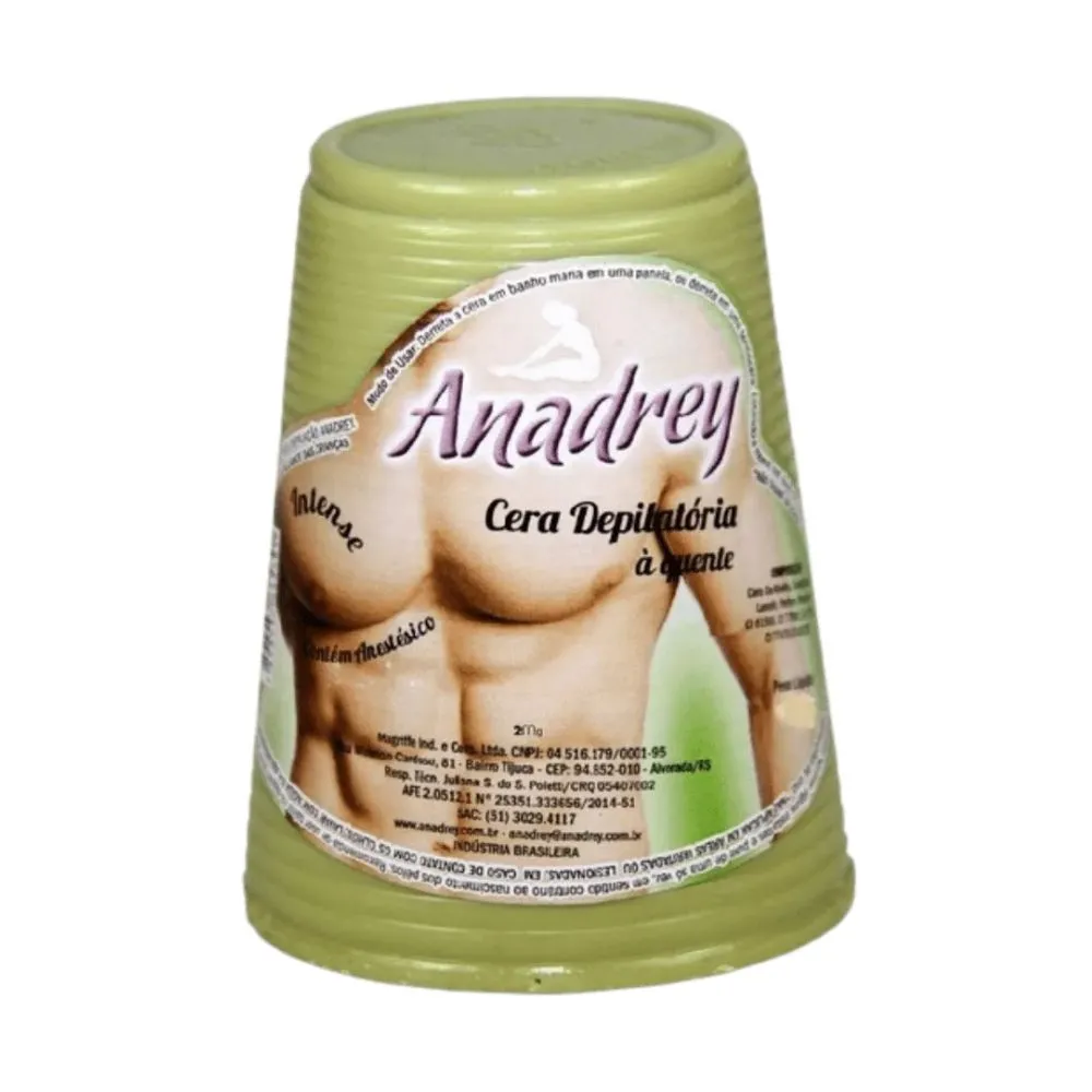 Cera Depilatória Intense Anadrey 200g