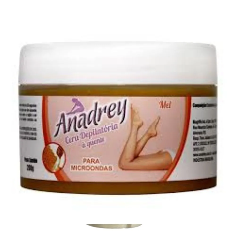 Cera Depilatória Microondas Mel Anadrey 260g
