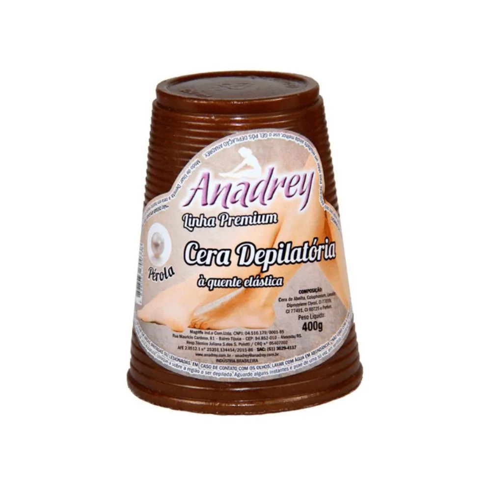 Cera Depilatória Pérola Anadrey 400g