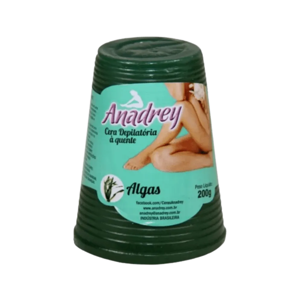 Cera Depilatória Quente Algas Anadrey - 200g