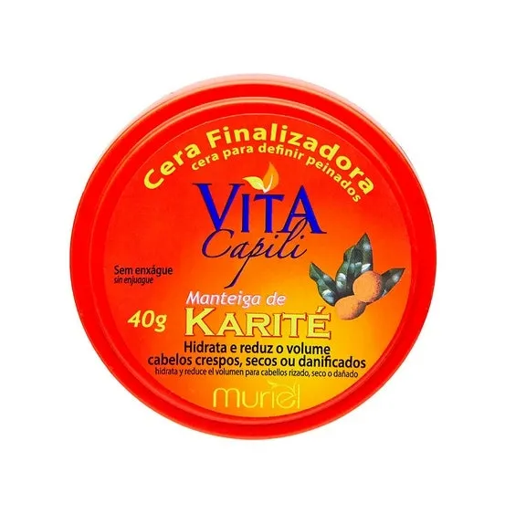 Cera Finalizadora Vita Capili Mant Karite 40g