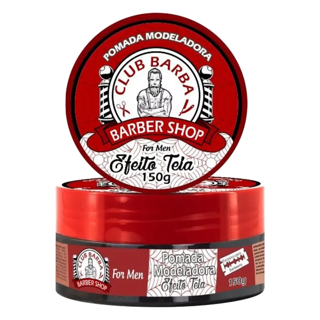 Cera Modeladora Club Barba Efeito Teia 150g