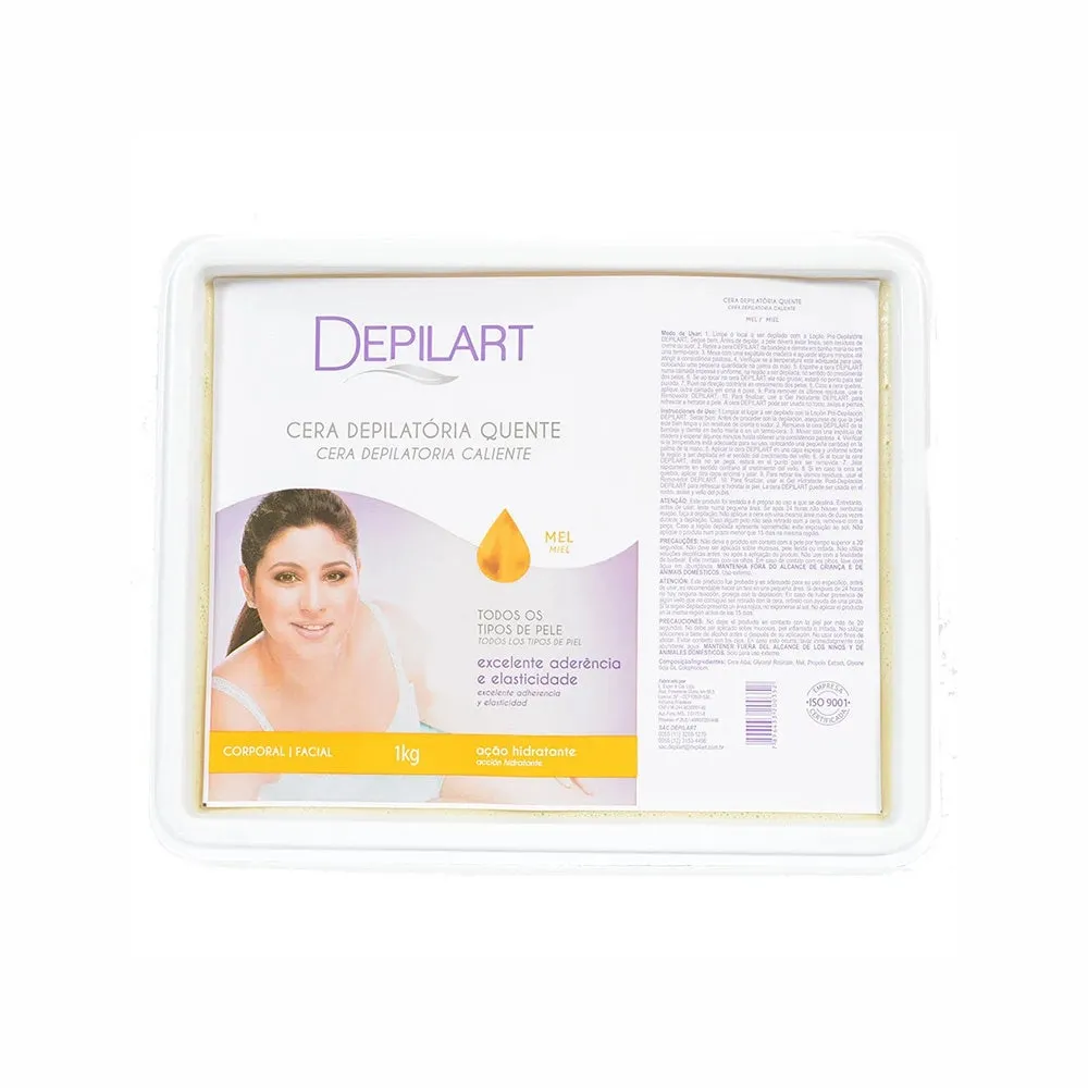 Cera Quente Depilatória Depilart Chocolate 1000g
