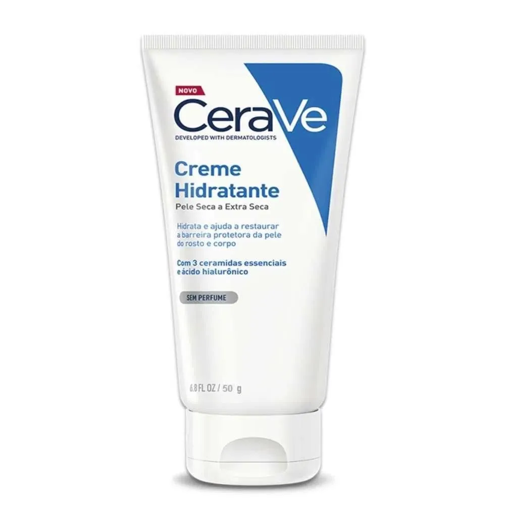 Cerave Creme Hidratante Pele Seca e Extra Seca 50g
