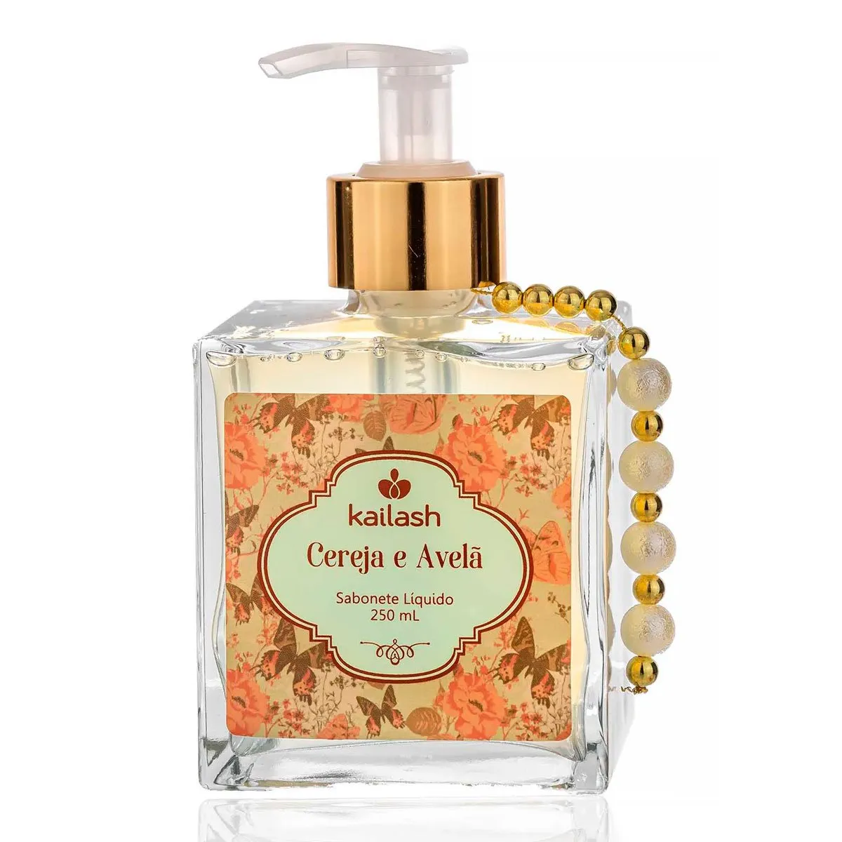 Sabonete Líquido Hidratante Kailash 250mL Cereja e Avelã