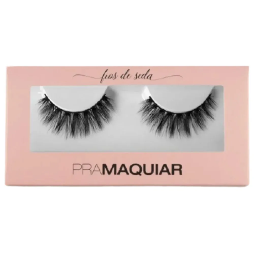 Cílios Postiço Fios de Seda Pramaquiar- Lauren