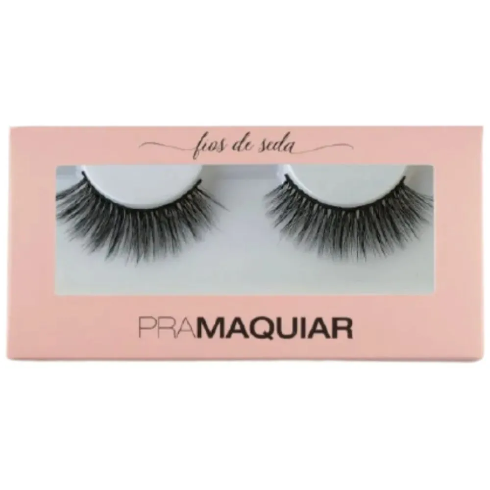Cílios Postiço Fios de Seda Pramaquiar- Scarlett