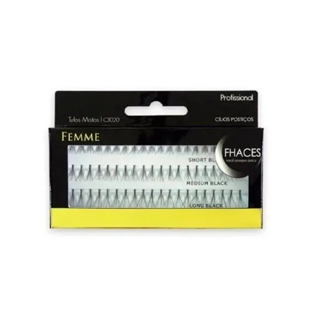Cílios Postiços Fhaces Femme Misto 3020