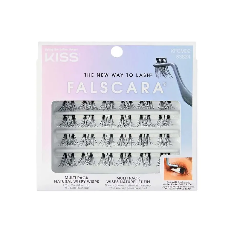 Cílios Postiços Kiss New York Falscara Natural Wisps