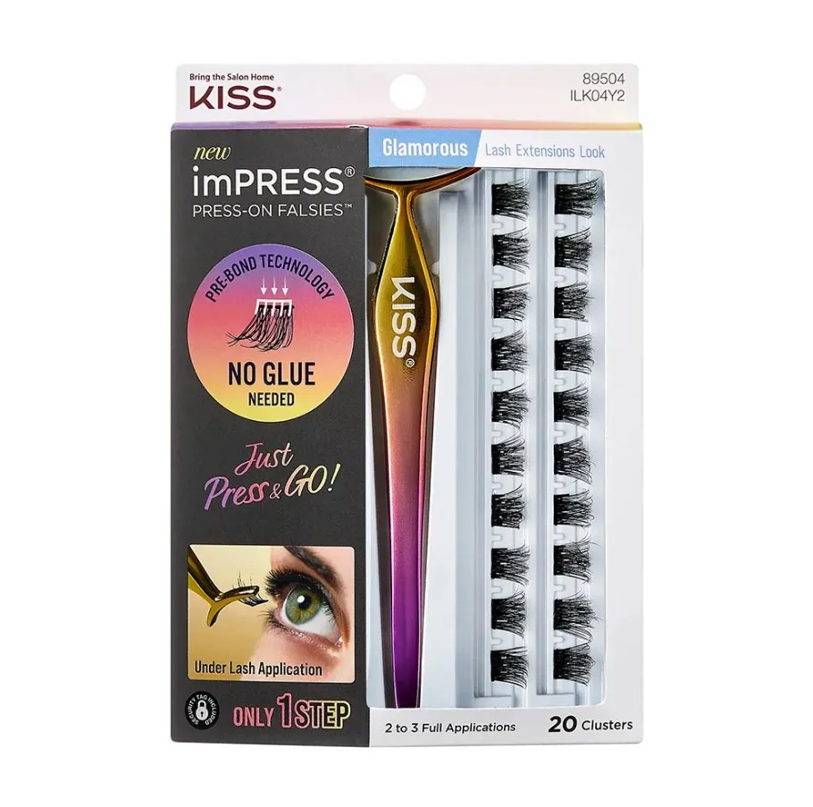 Cílios Postiços Kiss New York imPRESS Kit 04