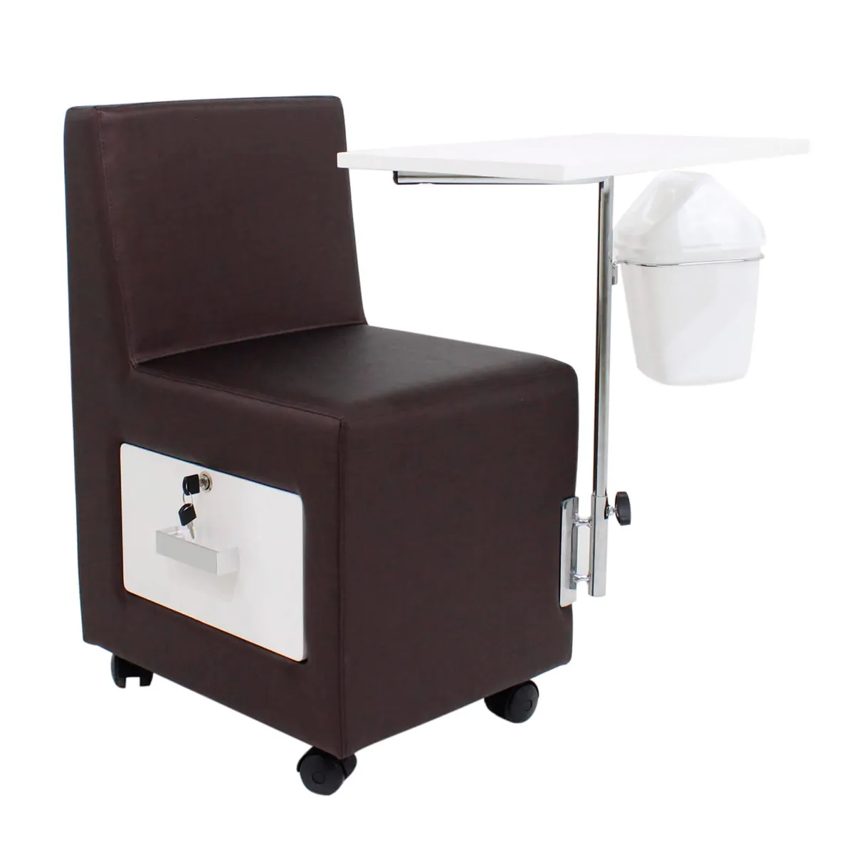 Cadeira Ciranda de Manicure Kolor Kixiki Preto