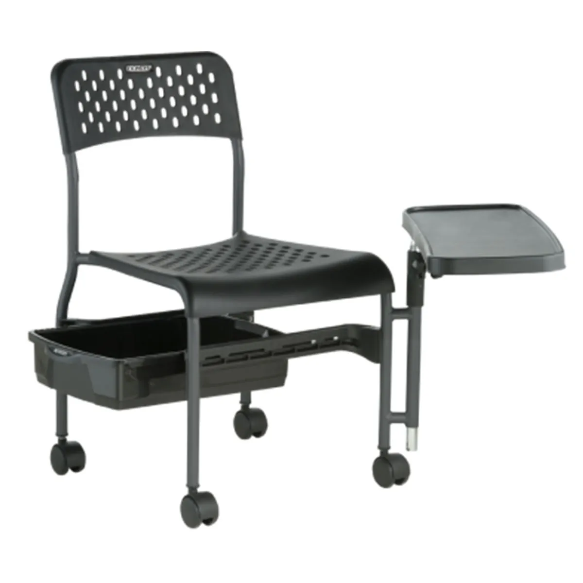 Cadeira Ciranda de Manicure Canada Dompel Preta