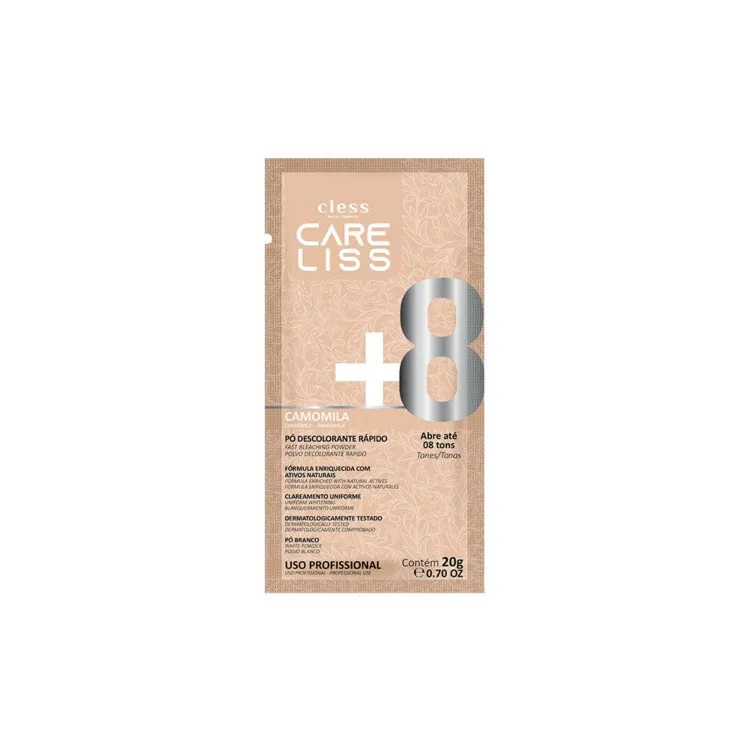 Cless Care Liss Pó Descolorante Camomila 20g | ByLinda