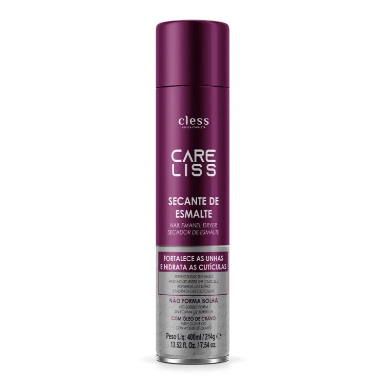 Cless Care Liss Spray Secante de Esmalte 400ml |ByLinda