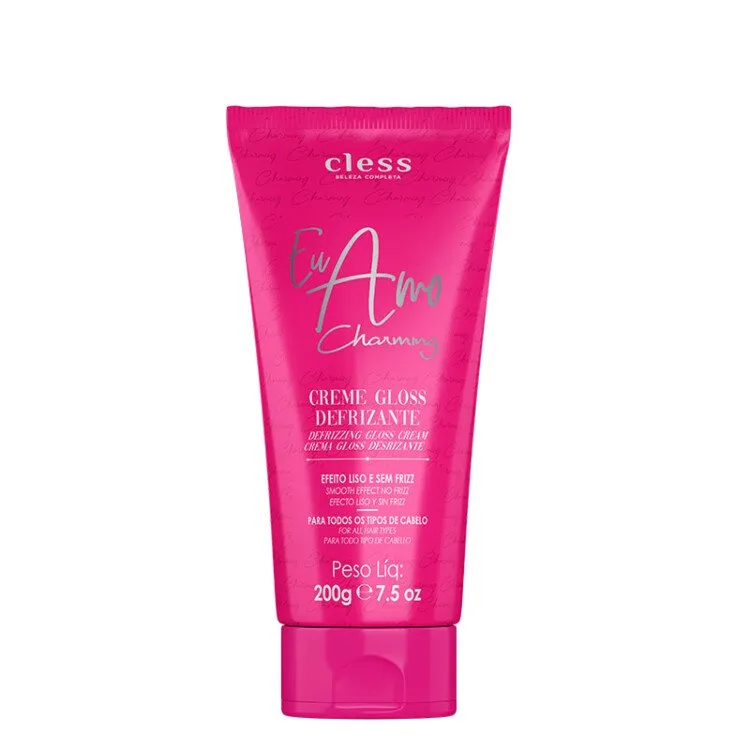 Cless Charming Eu Amo Creme Gloss Defrizante 200g |ByLinda
