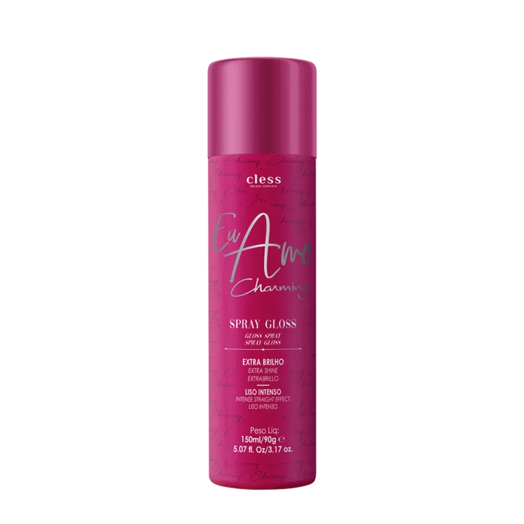 Cless Charming Eu Amo Spray de Brilho Gloss 150ml | ByLinda
