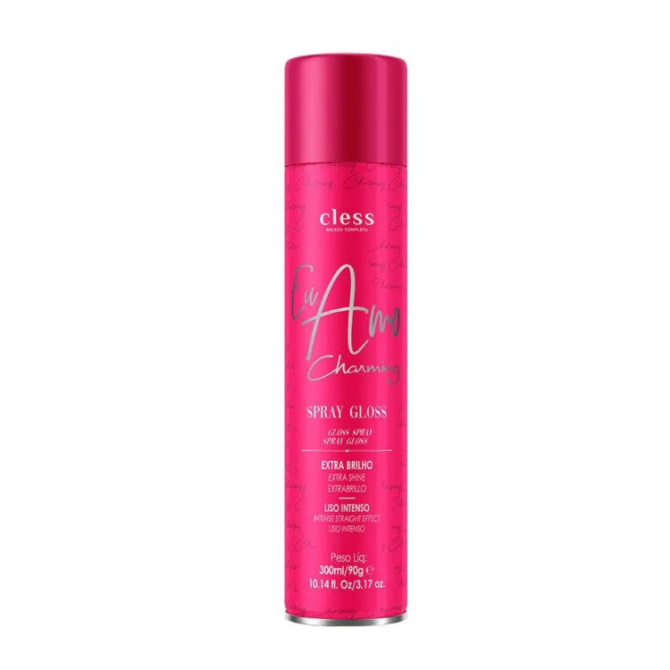 Cless Charming Eu Amo Spray de Brilho Gloss 300ml |ByLinda
