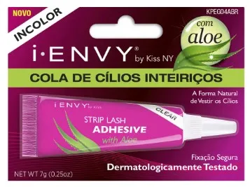 Cola Para Cílios Kiss New York I-envy 7g  Incolor