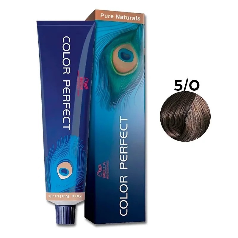 Coloração Wella Color Perfect 5/0 60ml