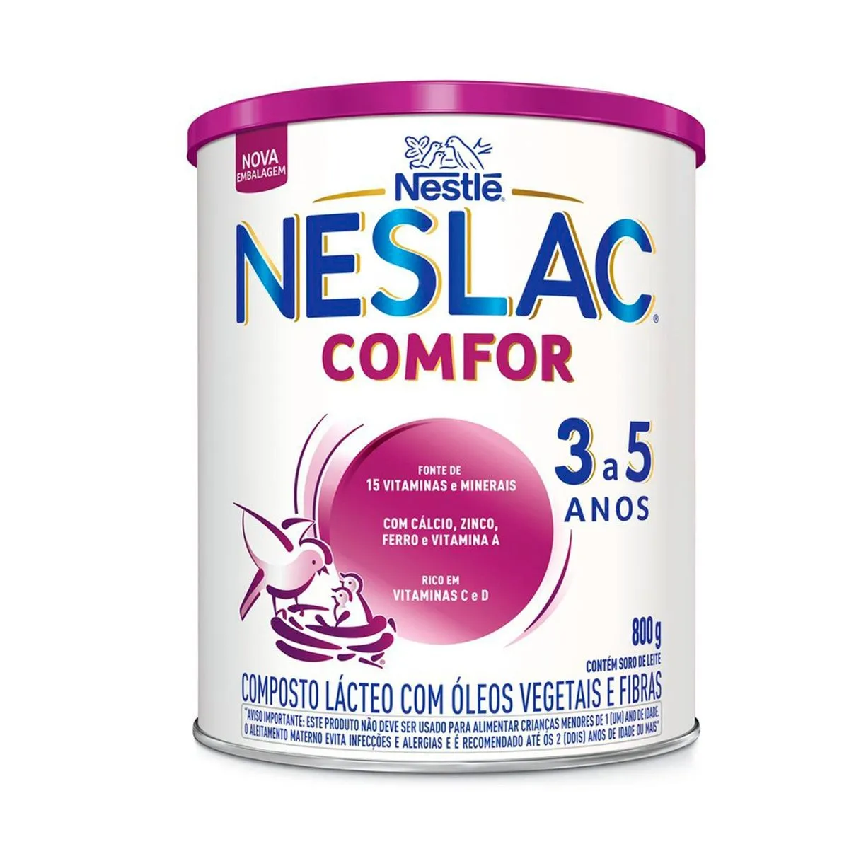 Composto Lácteo Neslac Comfor 800g