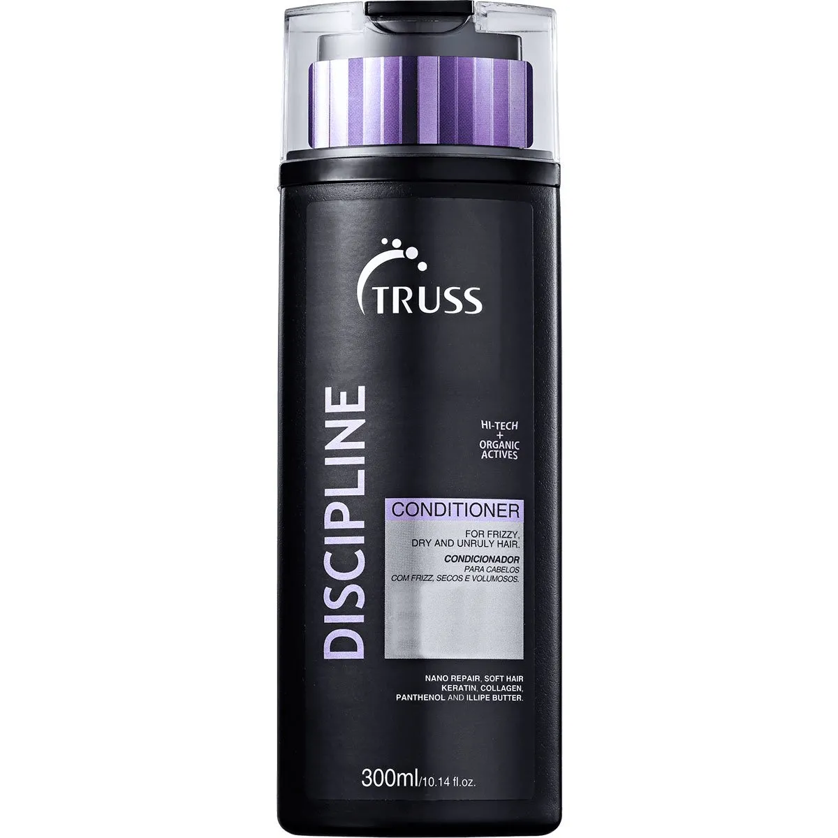 Condicionador Para Cabelos Com Frizz Truss Discipline 300ml