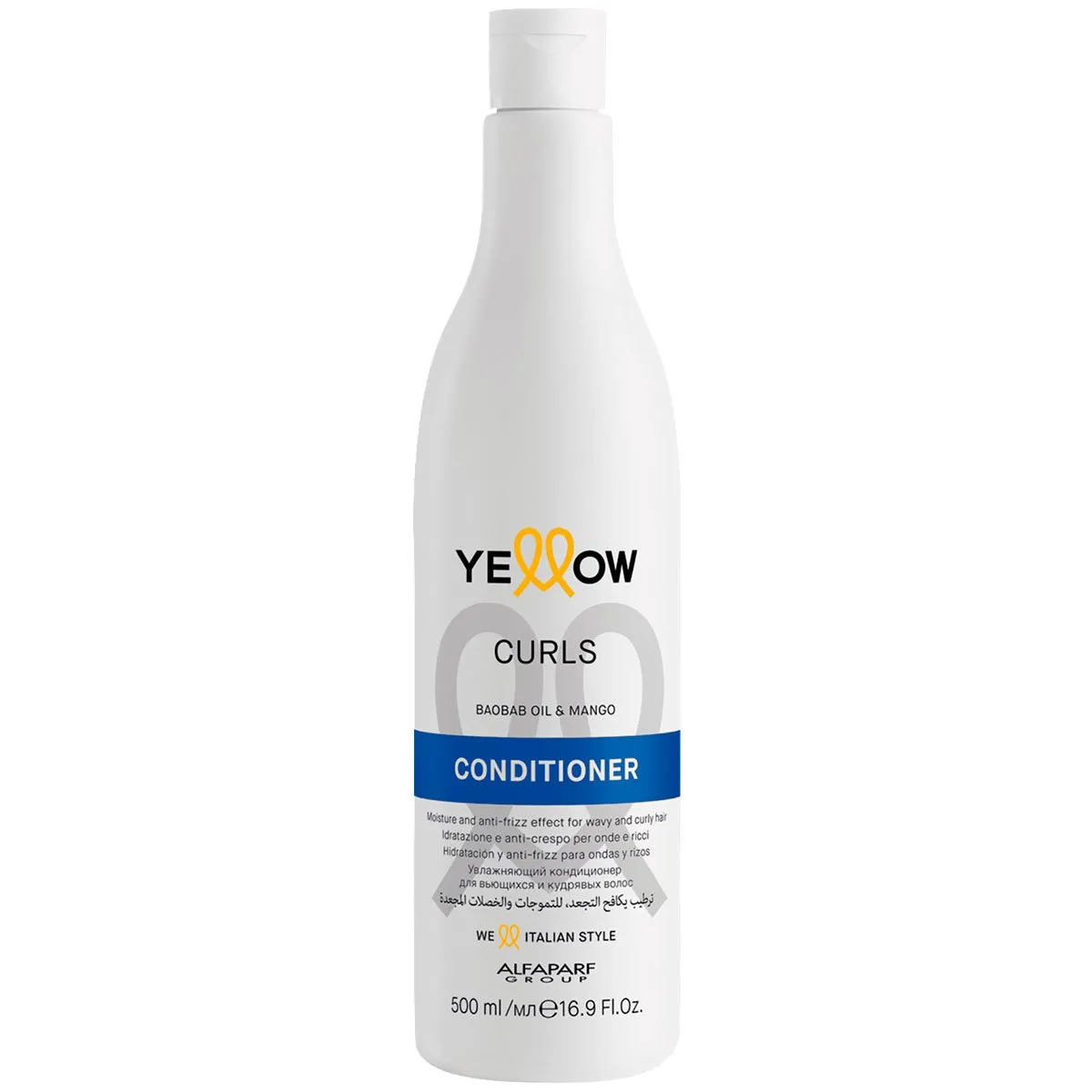 Condicionador Yellow Curls Low Para Cabelos Cacheados 500ml